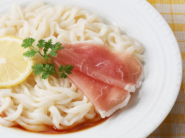盛り付け例